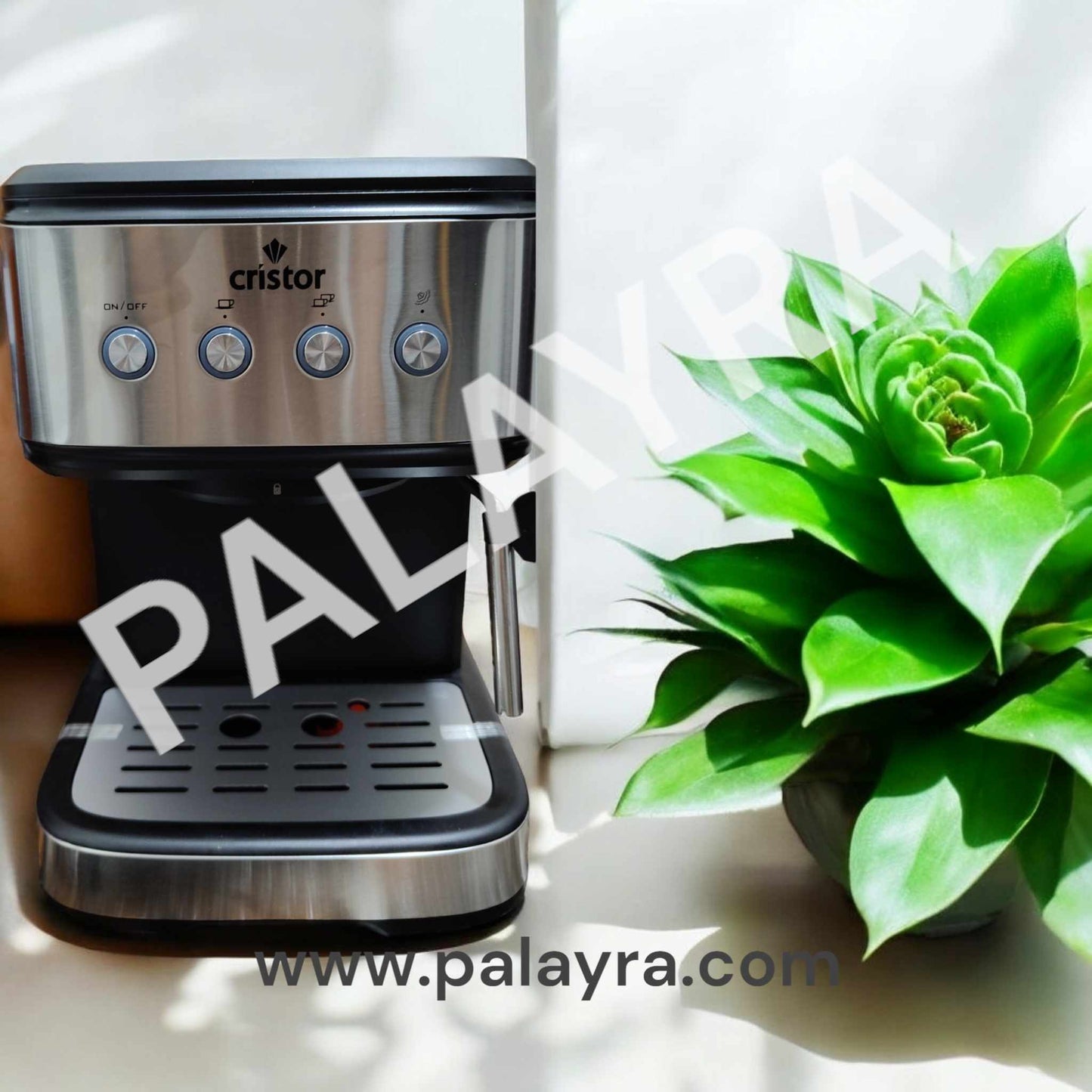 Machine à Café Cristor 2 en 1 CMD100NS – 20Bar 1100w