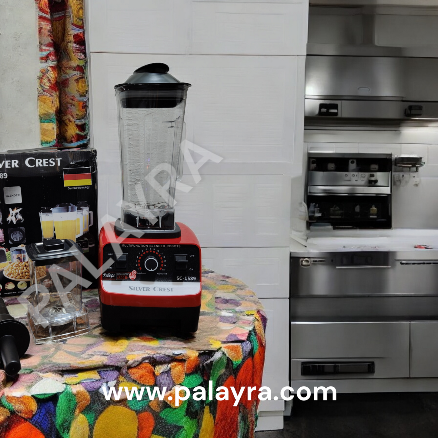 Blender Silvercrest 2-en-1 4500W- Performance Industrielle pour des Résultats Professionnels