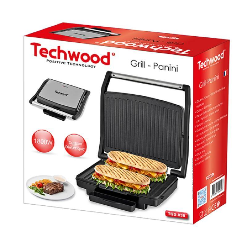 Techwood grill panini tgd-038