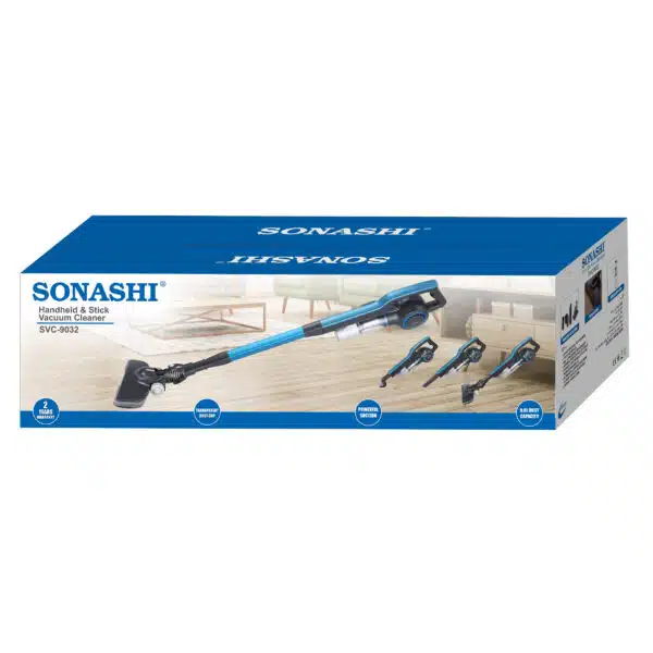 Aspirateur balai à main 0,9 L 600 W Sonashi SVC-9032 Bleu