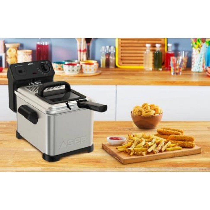 Seb friteuse 4litres family pro fr506D00 inox 2400w