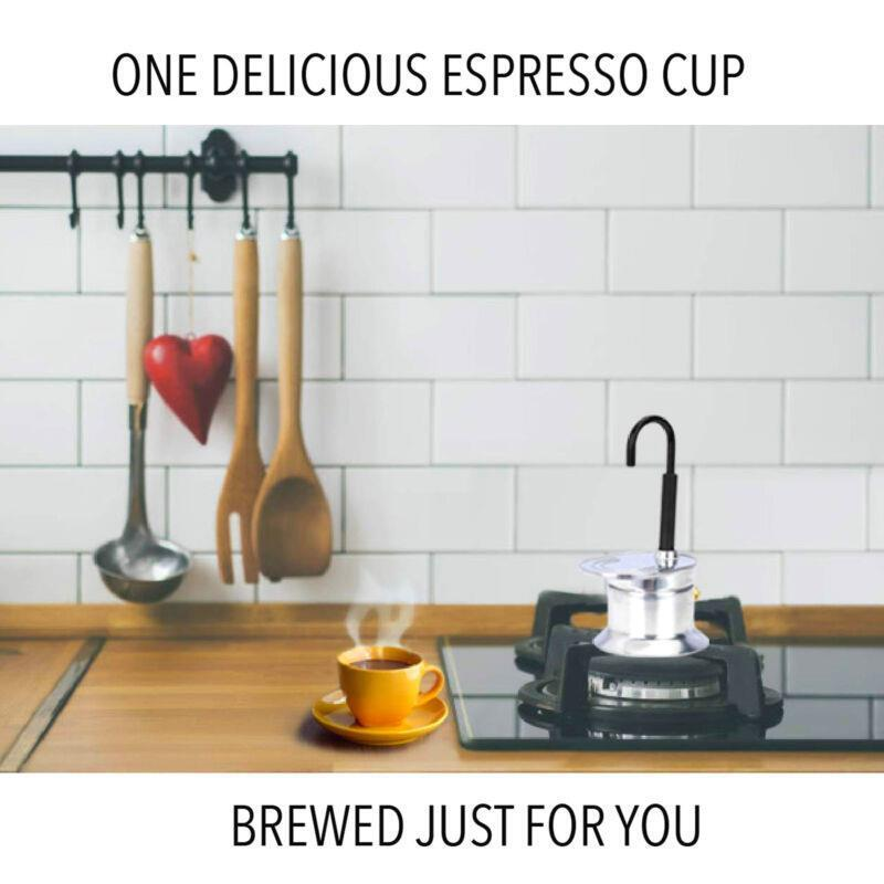 Moka pot mini bec unique 1 tasse cafetière expresso