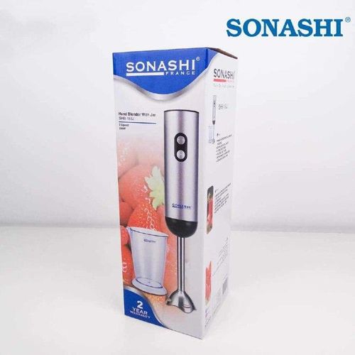 Sonashi Bras Mixeur en Inox 200W Avec Récipient 1100 ml