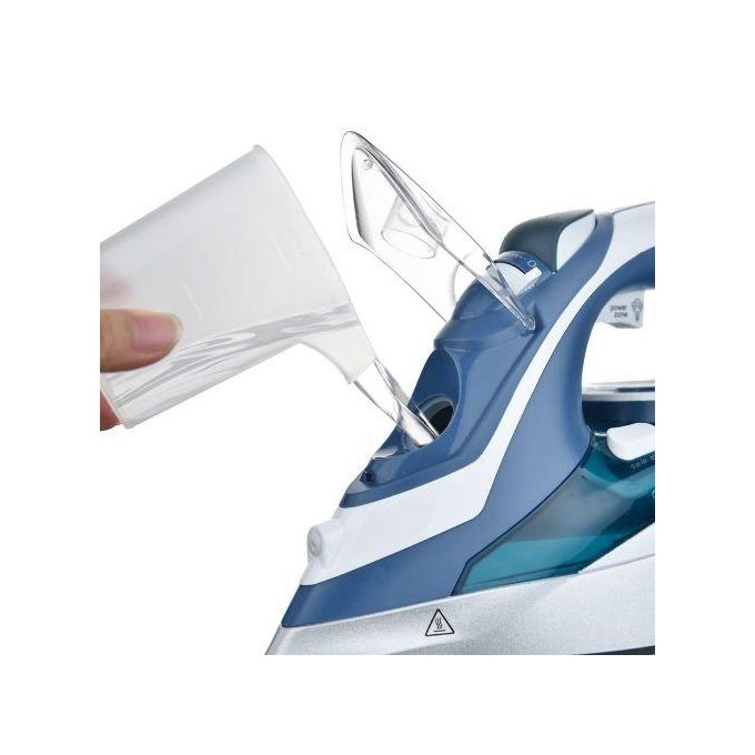 Sonashi Fer à repasser à sec & à vapeur 2200W -450ml-5082C-Blanc/Vert/bleu