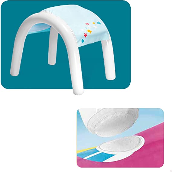 Intex 58435NP Piscine gonflable Licorne 254x132x109cm