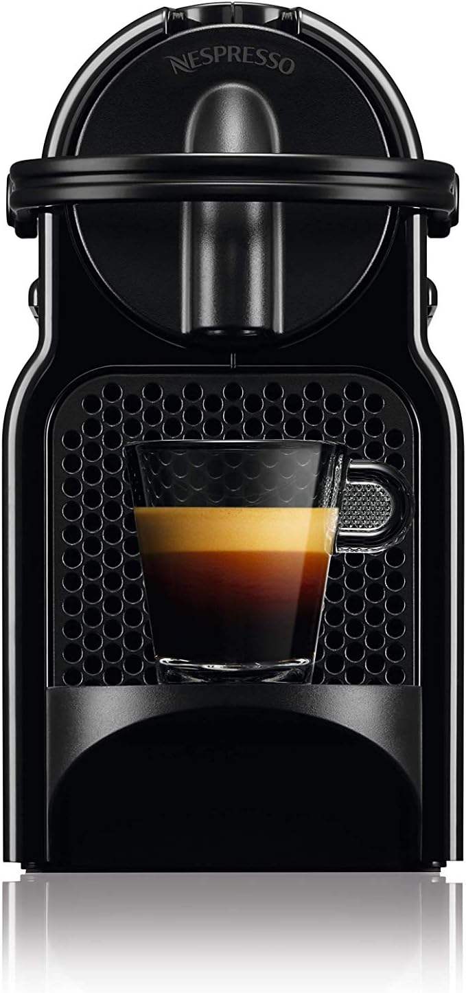 De’Longhi 203549 Inissia Cafetière à Capsules Nespresso, Plastique, Noir