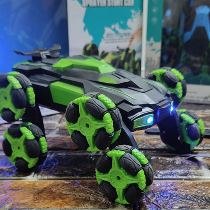 🚗 سيارة sprayer stunt car&nbsp; بـ 8 عجلات – متعة، قوة، وذكاء!