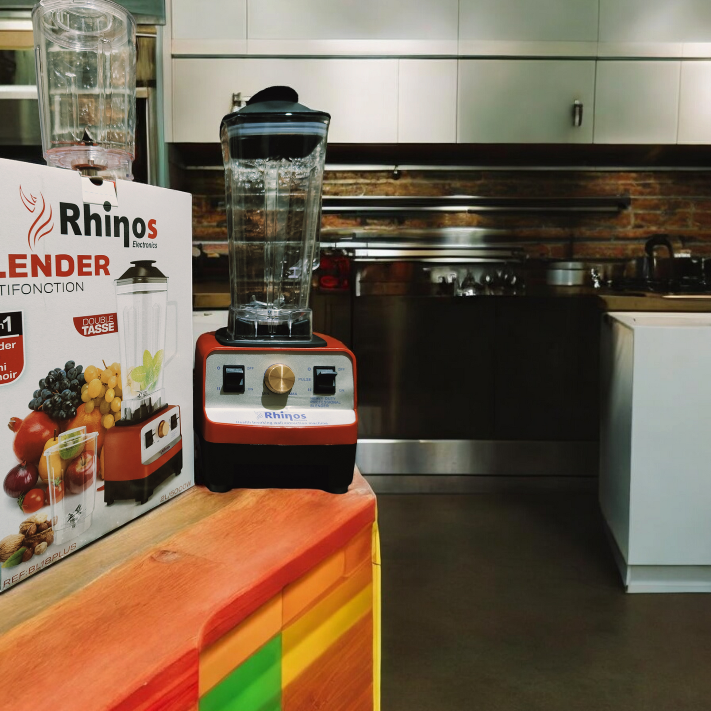 Blender Rhinos 2en1 5000W - Puissance