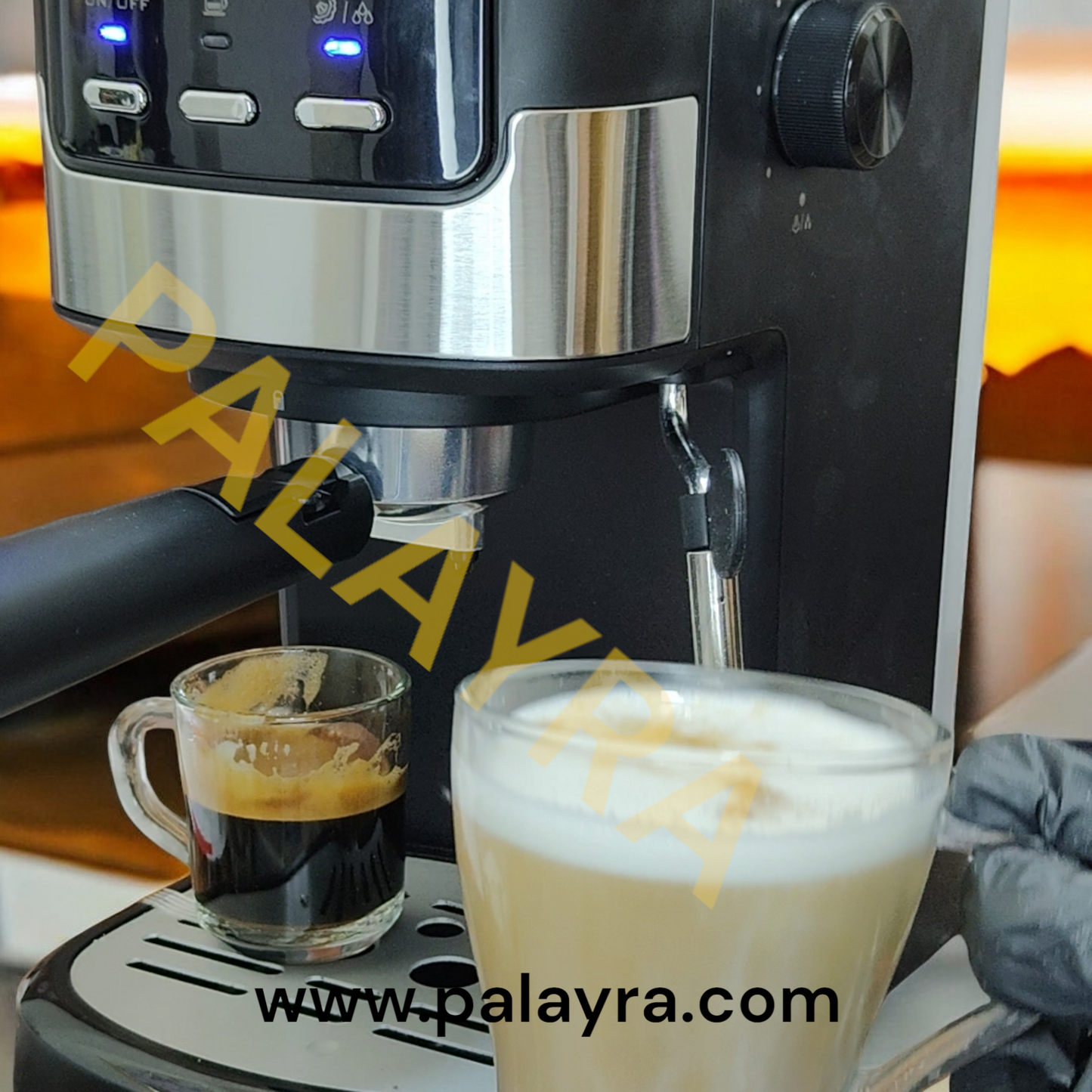 Machine a café cristor 2 en 1 20bar 1100watt