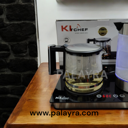 Kitchef Machine À Thé Avec Bouilloire 1.8L puissance 1500 watt