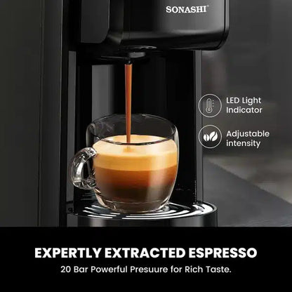 Sonashi 3-in-1 Multi Capsule Coffee Machine – Touch Function SCM-4985