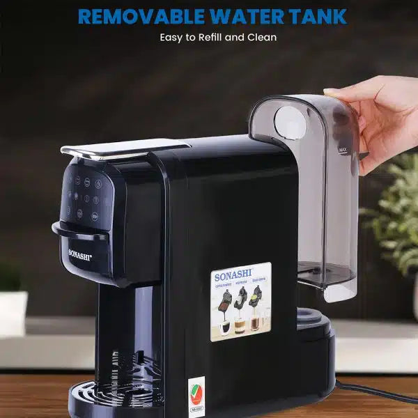 Sonashi 3-in-1 Multi Capsule Coffee Machine – Touch Function SCM-4985