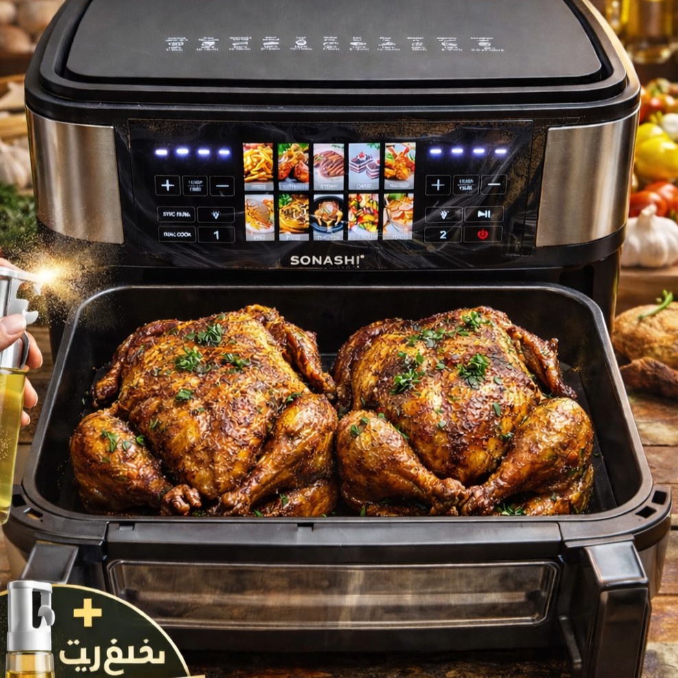 قلاية هوائية رقمية SONASHI SAF-115 10.5l 2600w