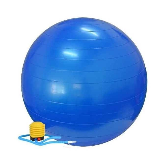 Fitness ball Ballon De Gym 75Cm Bleu