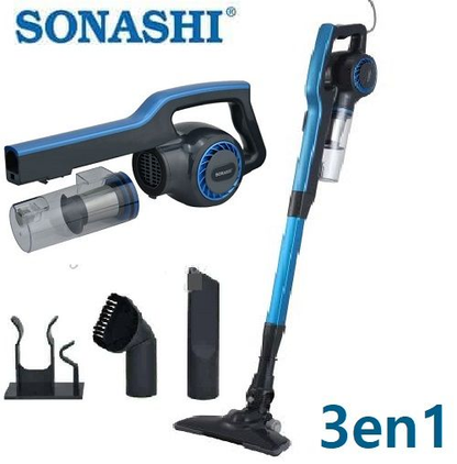 Aspirateur balai à main 0,9 L 600 W Sonashi SVC-9032 Bleu