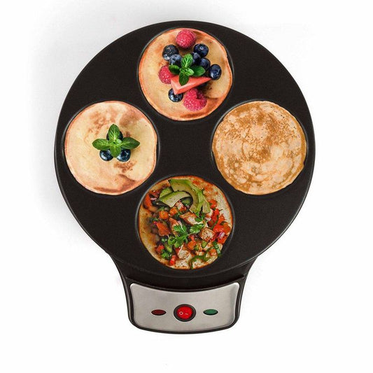 LIVOO Crêpière Électrique 2 en 1 – 1000W – Produit Original France 🇫🇷