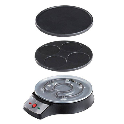 LIVOO Crêpière Électrique 2 en 1 – 1000W – Produit Original France 🇫🇷