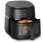 PHILIPS Airfryer Série 2000, 6,2L ,1700W , 13 Fonctions, Fenêtre de Cuisson &amp; RapidAir | NA230/00
