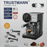 TRUSTMANN Machine à Café Espresso 6-en-1 | 20 Bar, 1350W | Multi-capsules et Grains | Style Allemand TM-CM-003 – Image 4