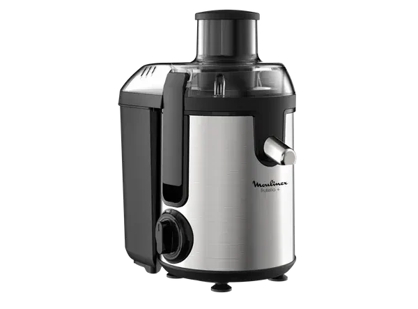 Moulinex Centrifugeuse FRUTELIA - 2 vitesses - 400 W JU420D10 - inox