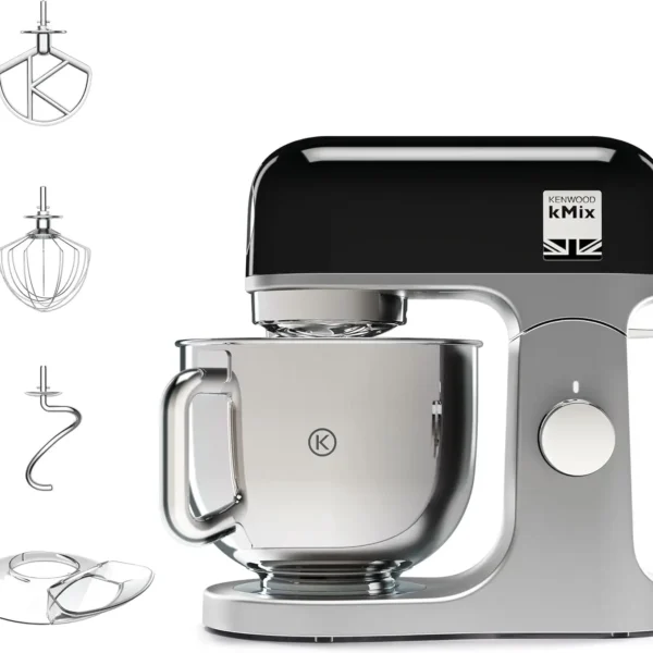 Robot Petrin Pâtissier Kenwood kMix (KMX750BK) – Puissance et Sobriété en Noir