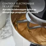 Robot Petrin Pâtissier Kenwood kMix (KMX750BK) – Puissance et Sobriété en Noir – Image 14
