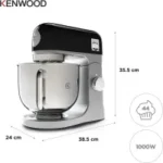 Robot Petrin Pâtissier Kenwood kMix (KMX750BK) – Puissance et Sobriété en Noir – Image 16