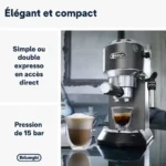 Machine à Expresso De'Longhi Dedica Style EC685.BK – Image 4