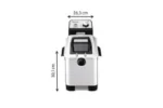 Moulinex Friteuse classique EASY PRO PREMIUM ZONE FROIDE 3L YY5144FB – Image 9
