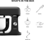 Robot Pétrin Pâtissier Kenwood kMix (KMX751ABK) – Élégance et Performance "Sleek Black"