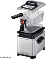 TEFAL Friteuse Filtre Pro Inox Design FR516110 4L d'huile