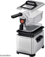 TEFAL Friteuse Filtre Pro Inox Design FR516110 4L d'huile – Image 2