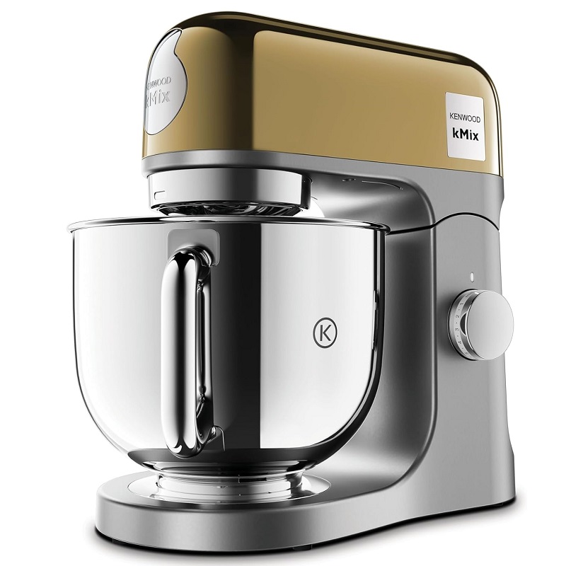 Kenwood petrin cuivre 5L 1000w KMX760YG Robot Pétrin Pâtissier Kenwood kMix (KMX760YG) – Puissance et Finition Or Jaune – Image 1