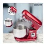 Pétrin Pâtissier Bomann (KM 6010 CB) – Performance et Design Rouge – Image 12