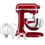 Robot Pétrin Pâtissier KitchenAid Bowl-Lift (5KSM55SXXEER) – Puissance et Robustesse "Empire Red" – Image 9