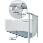 Piscine Ronde Amovible Intex (3,66 x 0,76 m) – Votre oasis de fraîcheur à domicile – Image 6