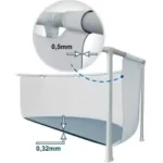 Piscine Ronde Amovible Intex (3,66 x 0,76 m) – Votre oasis de fraîcheur à domicile – Image 12