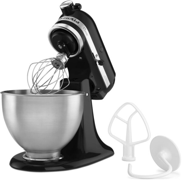 Robot Pétrin KitchenAid Classic (5K45SSEOB) – Performance et Élégance en Noir