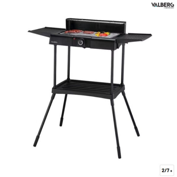 VALBERG Barbecue electrique sur pied VAL-EL2200