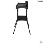 VALBERG Barbecue electrique sur pied VAL-EL2200 – Image 3