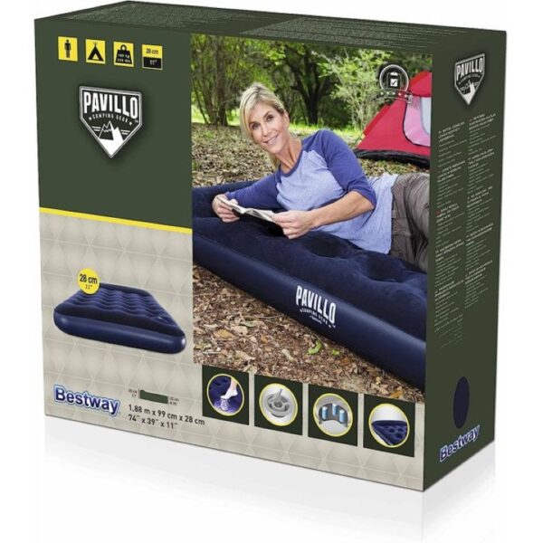 Matelas Gonflable Bestway Comfort Quest (67224) – Confort et Mobilité avec pompe