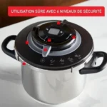 Cocotte-Minute Seb Clipso+ Chef – 10 Litres, 4 Programmes – Image 5