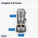 Machine à café Expresso De'Longhi Dedica Arte EC885.GY – Image 5