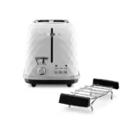Grille-pain De'Longhi Brillante CTJ-2103.W – Design Iconique & Performance – Image 5