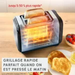 Grille-pain Moulinex Subito – Design Compact et Élégant – Image 3