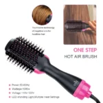 Brosse Lissante 3-en-1 One Step – 1000W – Hair Styler Professionnel – Image 2