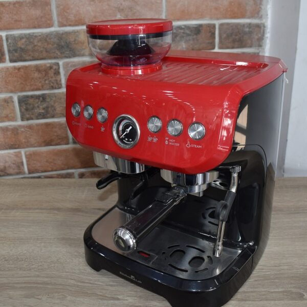 MACHINE A CAFE KITCHENLAB AV BROYEUR 3EN1 ROUGE KL-CG5005