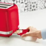 Grille-pain Moulinex Soleil – 2 Fentes – Design Rétro (Rouge) – Image 3