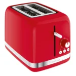 Grille-pain Moulinex Soleil – 2 Fentes – Design Rétro (Rouge)