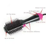 Brosse Lissante 3-en-1 One Step – 1000W – Hair Styler Professionnel – Image 3